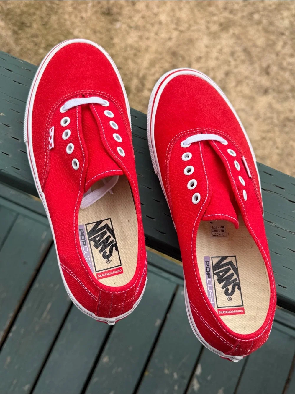 Vans “Authentic” Skate model in red - Picture 3 of 7